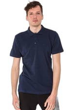 Slazenger SALVATOR Erkek Polo Yaka Kısa Kollu Pike Tişört, s, ST19TE040, Lacivert
