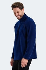Slazenger ST21WE038 SANNE Erkek Polar Saks Mavi