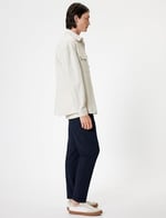 Slim Fit Chino Pantolon Lastik Detaylı
