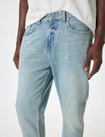 Slim Fit Kot Pantolon - Brad Jean