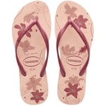 Slim Organic Pink Kadın Terlik