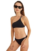 Slip Bikini Altı Taşlı Toka Detaylı Standart Bel Mat Kumaş