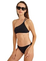 Slip Bikini Altı Taşlı Toka Detaylı Standart Bel Mat Kumaş