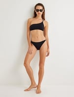 Slip Bikini Altı Taşlı Toka Detaylı Standart Bel Mat Kumaş
