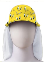 Slipstop Çocuk Unisex Eyes Sun Hat Deniz Havuz Şapkası Karma Tek Ebat