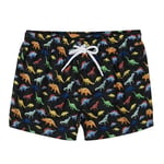 SlipStop Dino Short Mayo SİYAH Çocuk Mayo SİYAH 06-07
