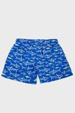 SlipStop Jaws Junior Short Mavi Çocuk Mayo Mavi 06-07