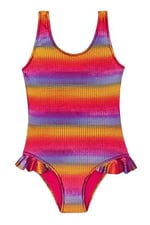 SlipStop Kendall Junior Swimsuit KIRMIZI Çocuk Mayo KIRMIZI 02-03