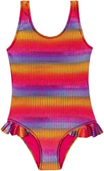 SlipStop Kendall Junior Swimsuit KIRMIZI Çocuk Mayo KIRMIZI 02-03