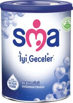 SMA İyi Geceler Bebek Sütü 0-12 Ay 800g - Seçenekler: 800 g, 800 g (2 paketi), 4800 g, 4800 g (2 paketi)