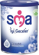SMA İyi Geceler Bebek Sütü 0-12 Ay 800g - Seçenekler: 800 g, 800 g (2 paketi), 4800 g, 4800 g (2 paketi)
