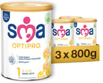 SMA Optipro 1 Bebek Sütü (0-6 Ay, 800 g x 3 Adet)