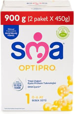 SMA Optipro 1 Devam Sütü 450 gr 2'li 120112
