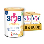 SMA Optipro 2 Devam Sütü (6-12 Ay, 800 g) x 6