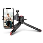 SMALLRIG Mini Tripod Tabletop Tripod with 360° Ball Head and 1/4 Screw for DSLR Cameras, Projectors, Webcams, GoPro and Smartphone Mount Adapter, Updated - BUT2664
