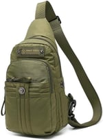 Smart Bags Bodybag Uniseks Omuz Askılı Çapraz Postacı Çanta 8712 K.Yeşil