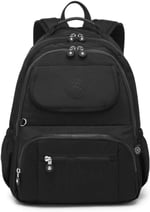 Smart Bags Büyük Boy Sırt Çantası Krinkıl Kumaş 1215 01 Siyah