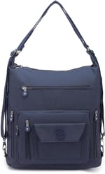 Smart Bags Hem Sırt Hem de Omuz Kadın Çantası 1205 Lacivert