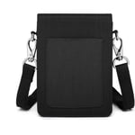 Smart Bags Küçük Telefonluk Kadın Çantası Krinkıl Kumaş 3173 Siyah