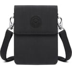 Smart Bags Küçük Telefonluk Kadın Çantası Krinkıl Kumaş 3173 Siyah