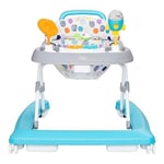 Smart Steps by Baby Trend Plus Deluxe Oyuncaklı 2'si 1 Arada Walker, Yörüngeler Beyaz