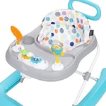 Smart Steps by Baby Trend Plus Deluxe Oyuncaklı 2'si 1 Arada Walker, Yörüngeler Beyaz