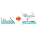 Smart Steps by Baby Trend Plus Deluxe Oyuncaklı 2'si 1 Arada Walker, Yörüngeler Beyaz