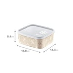 Smartware 2'Li Set No Frost Saklama Kabı Latte 700 ML