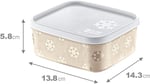 Smartware 2'Li Set No Frost Saklama Kabı Latte 700 ML