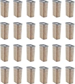 Smartware 6'Lı Set Skali Dikdörtgen Saklma Kabı Antrasit 3500 ML