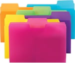 Smead SuperTab Dosya Klasörü, Büyük Boy 1/3 Kesim sekmesi, Harf Boyutu, Poli, Paket başına 18 (10515)