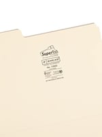 Smead SuperTab Dosya Klasörü, Büyük Boy 1/3 Kesim Sekmesi, Mektup Boyutu, Manila, Paket Başına 24 (11920)