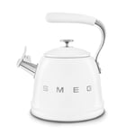 Smeg 50's Style Beyaz Set Üstü Düdüklü Kettle 2.3 lt