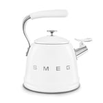 Smeg 50's Style Beyaz Set Üstü Düdüklü Kettle 2.3 lt