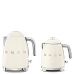 SMEG 50'S Style KLF05CREU Retro Mini Kettle Krem