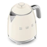 SMEG 50'S Style KLF05CREU Retro Mini Kettle Krem