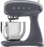 Smeg 50's Style Retro Stand Mixer Hamur Karıştırıcı Barut Gri Paslanmaz Çelik 4,8 L 800 W
