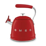 Smeg 50's Style Set Üstü Düdüklü Kettle Kırmızı 2.3 lt