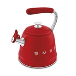 Smeg 50's Style Set Üstü Düdüklü Kettle Kırmızı 2.3 lt