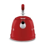 Smeg 50's Style Set Üstü Düdüklü Kettle Kırmızı 2.3 lt