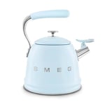 Smeg 50's Style Set Üstü Islıklı Kettle Pastel Mavi 2.3 lt
