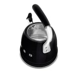 Smeg 50's Style Siyah Set Üstü Düdüklü Kettle 2.3 lt