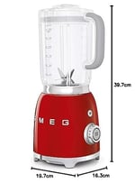 Smeg BLF01RDEU Mikser, Kırmızı