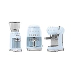 Smeg CGF01PBEU Kahve Öğütme Makinesi, Mavi