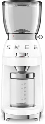Smeg CGF01WHEU Kahve Öğütme Makinesi, Beyaz