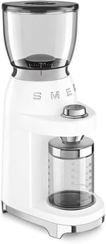Smeg CGF01WHEU Kahve Öğütme Makinesi, Beyaz