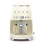 Smeg DCF02CREU Filtre Kahve Makinesi, Krem