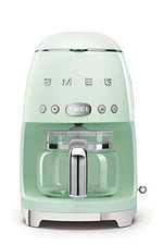 SMEG DCF02PGEU Filtre Kahve Makinesi 50'S Style Pastel Yeşil 1.4 Litre 10 Fincan Kapasiteli