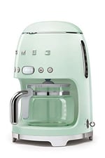 SMEG DCF02PGEU Filtre Kahve Makinesi 50'S Style Pastel Yeşil 1.4 Litre 10 Fincan Kapasiteli