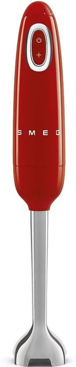 Smeg, HBF03RDEU el mikseri, turbo fonksiyonlu ve akış blenderi kesme sistemi, kaymaz saplı, entegre kablo sargısı, aksesuarlar dahil, 700 W güç, kırmızı